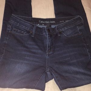 Calvin Klein Ultimate Skinny Jeans Medium to Dark Wash